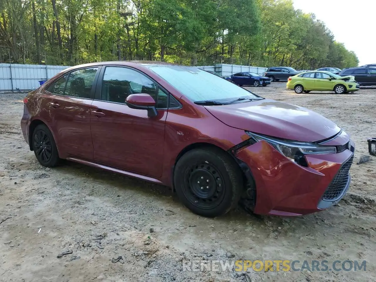 4 Фотография поврежденного автомобиля 5YFEPMAE4NP372652 TOYOTA COROLLA 2022