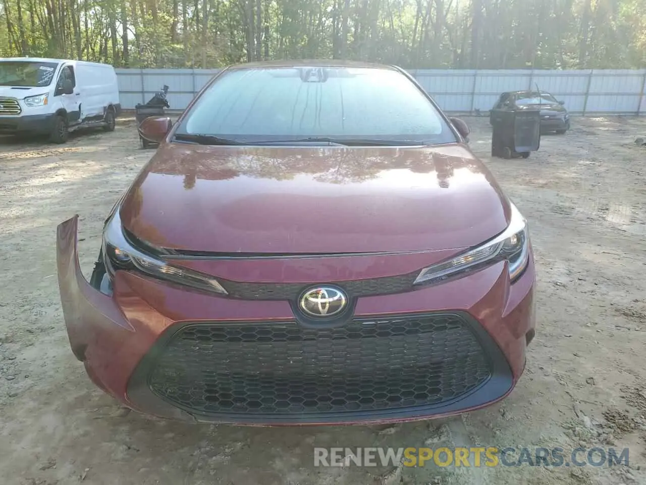 5 Фотография поврежденного автомобиля 5YFEPMAE4NP372652 TOYOTA COROLLA 2022