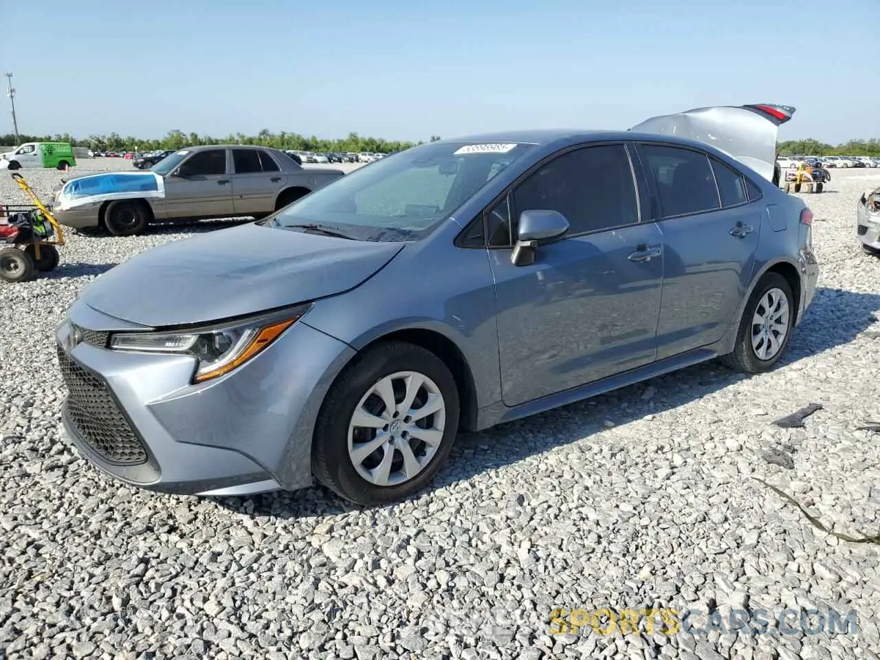 1 Photograph of a damaged car 5YFEPMAE4NP386857 TOYOTA COROLLA 2022