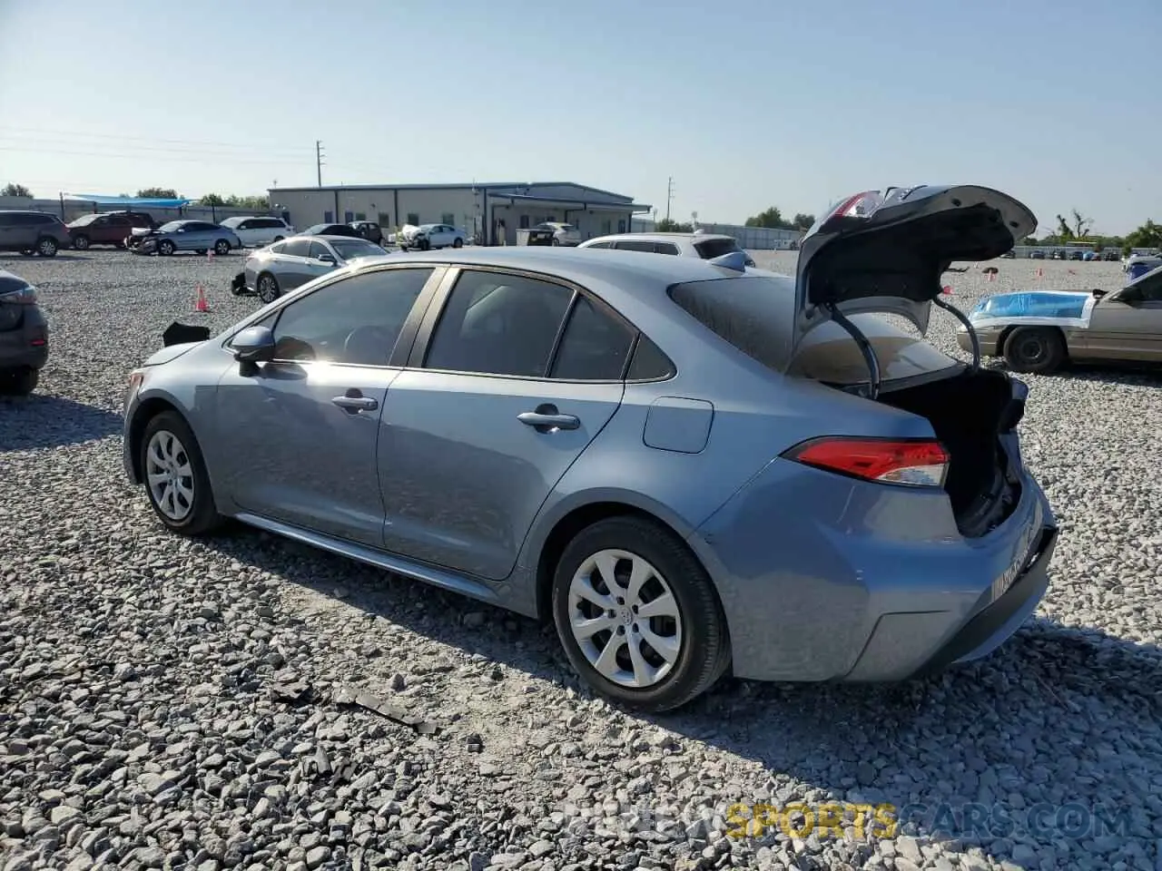 2 Photograph of a damaged car 5YFEPMAE4NP386857 TOYOTA COROLLA 2022