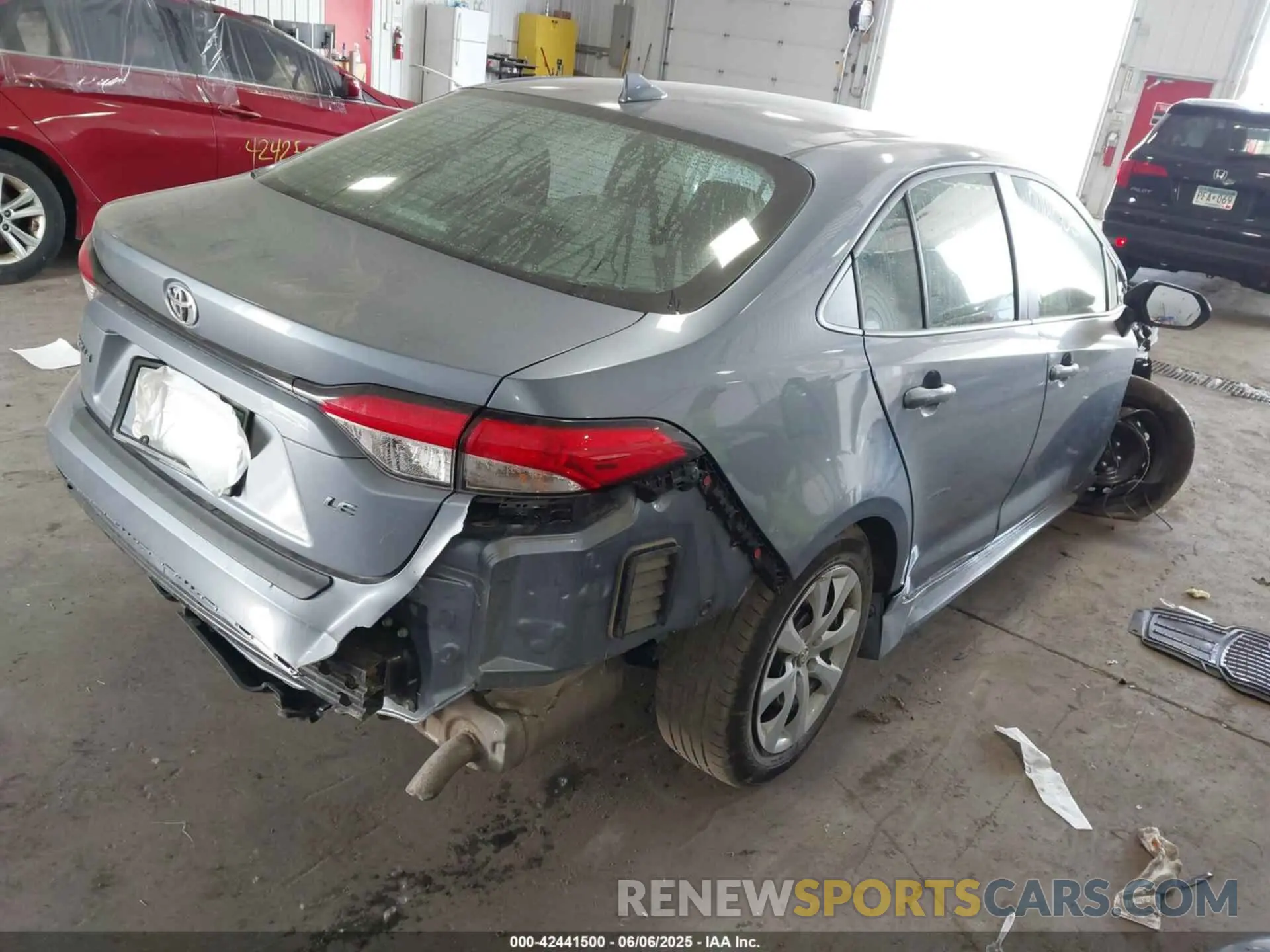 4 Фотография поврежденного автомобиля 5YFEPMAE4NP388589 TOYOTA COROLLA 2022