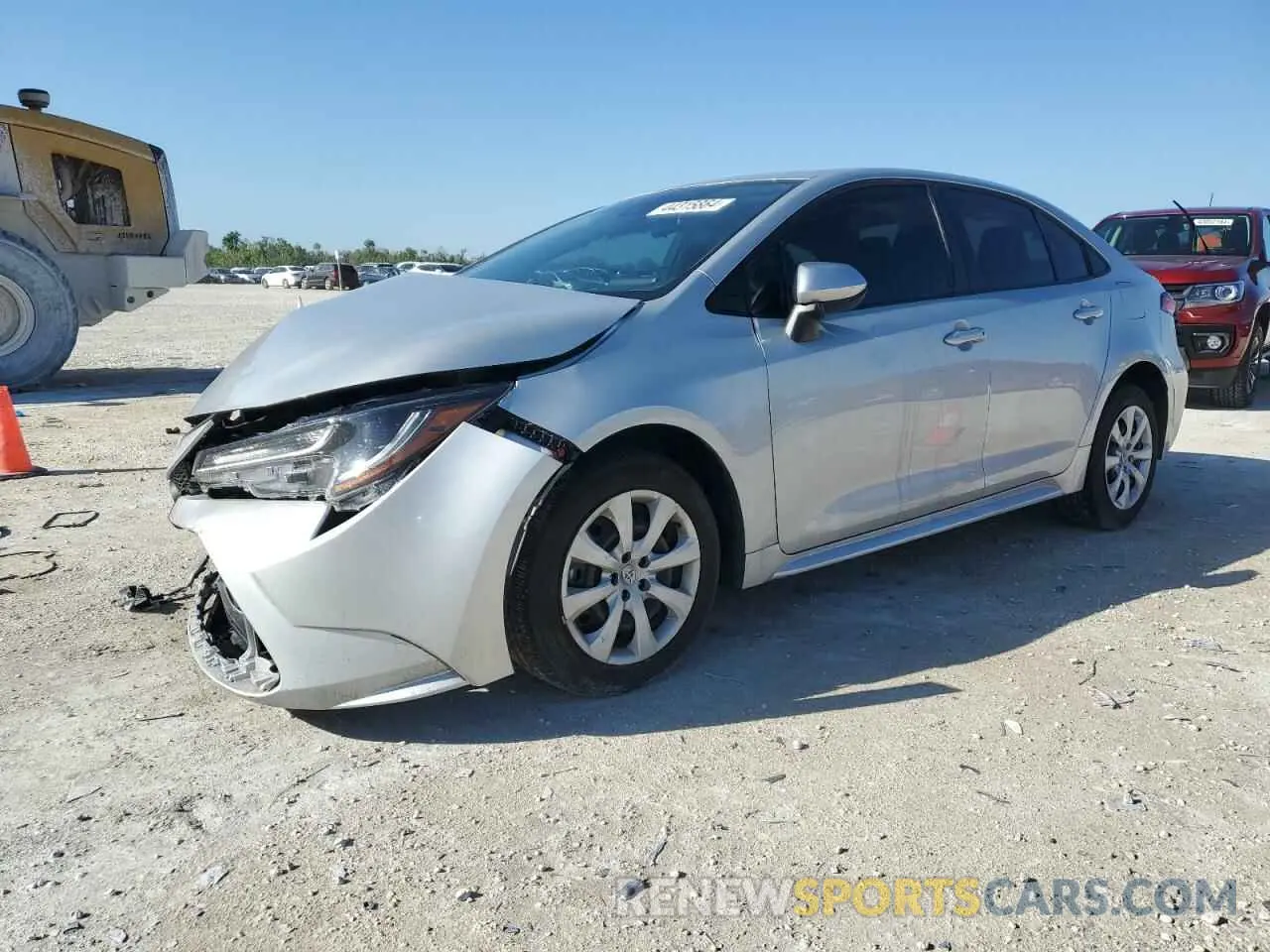 1 Фотография поврежденного автомобиля 5YFEPMAE4NP392139 TOYOTA COROLLA 2022