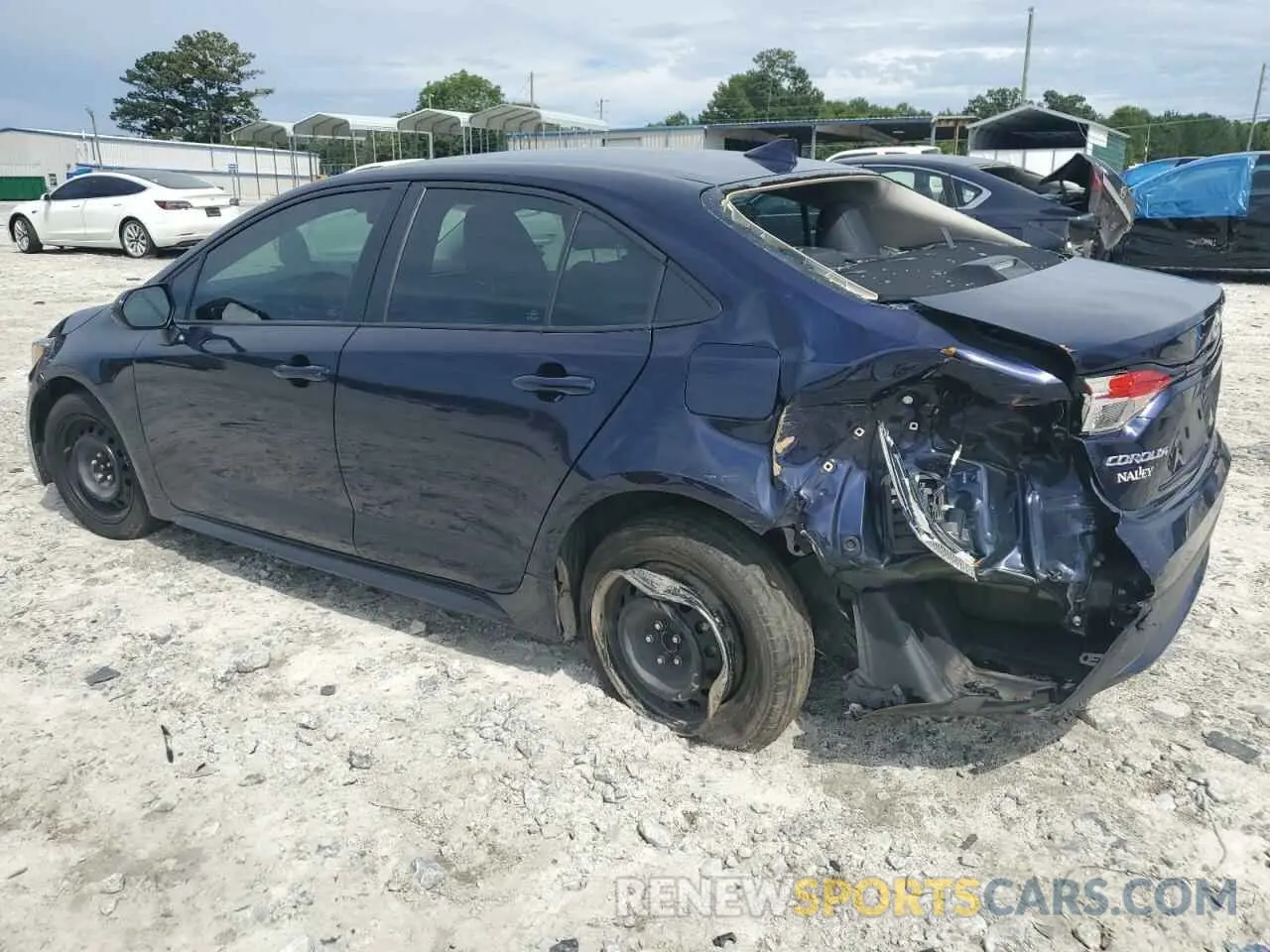 2 Photograph of a damaged car 5YFEPMAE5NP281244 TOYOTA COROLLA 2022