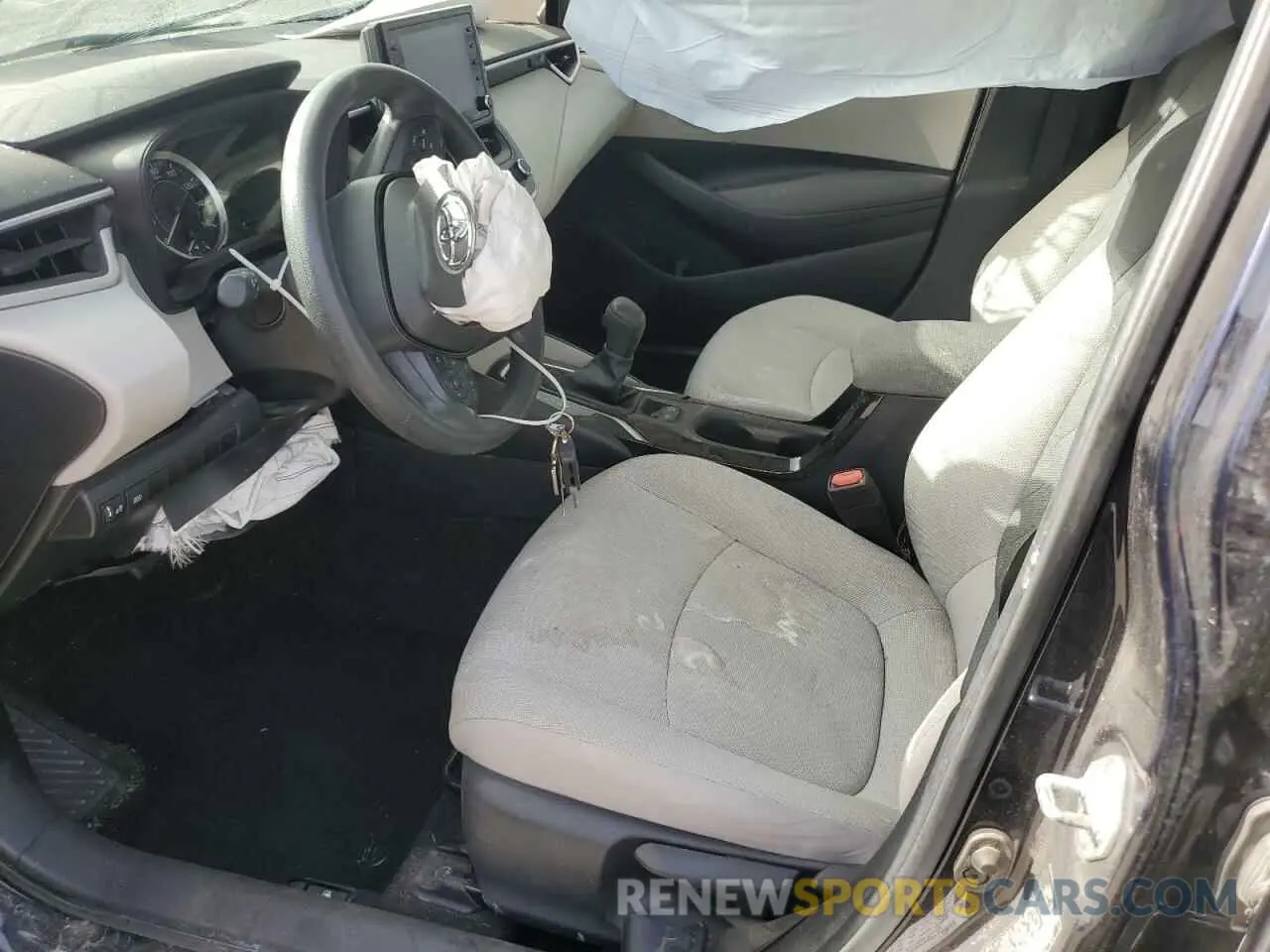 7 Photograph of a damaged car 5YFEPMAE5NP296052 TOYOTA COROLLA 2022