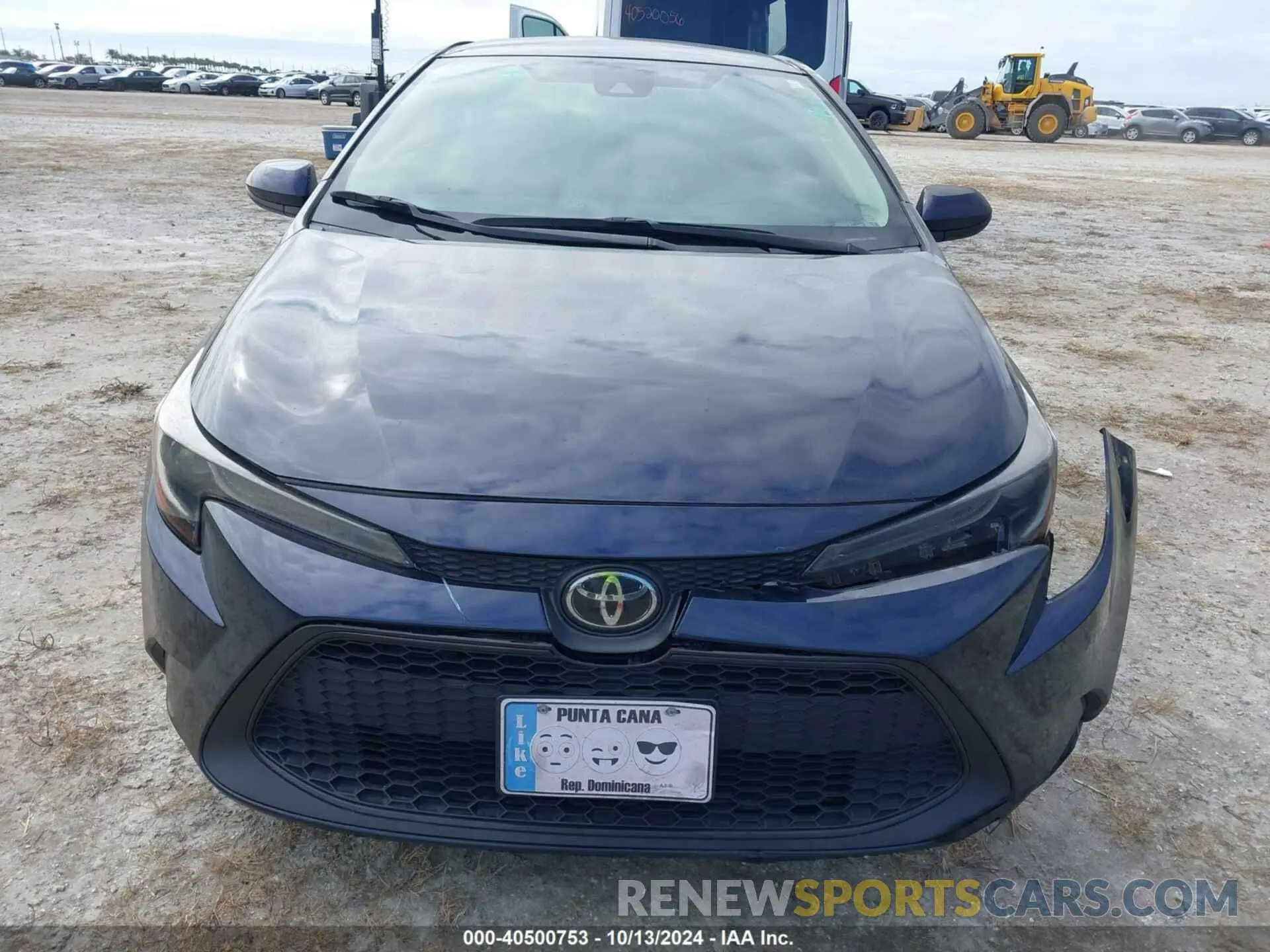 6 Photograph of a damaged car 5YFEPMAE5NP296357 TOYOTA COROLLA 2022
