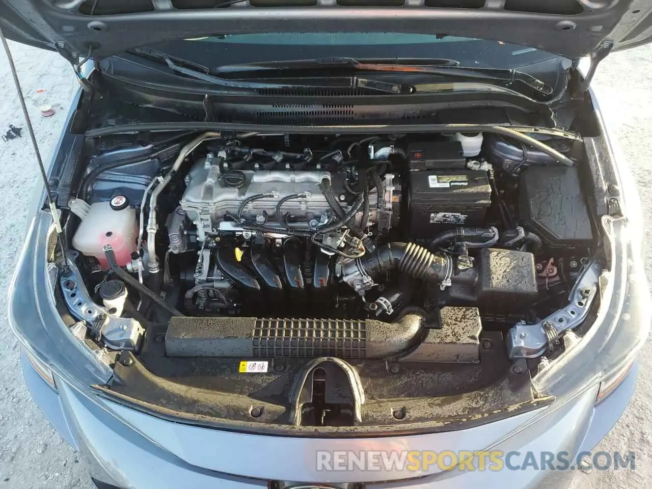 11 Фотография поврежденного автомобиля 5YFEPMAE5NP296844 TOYOTA COROLLA 2022