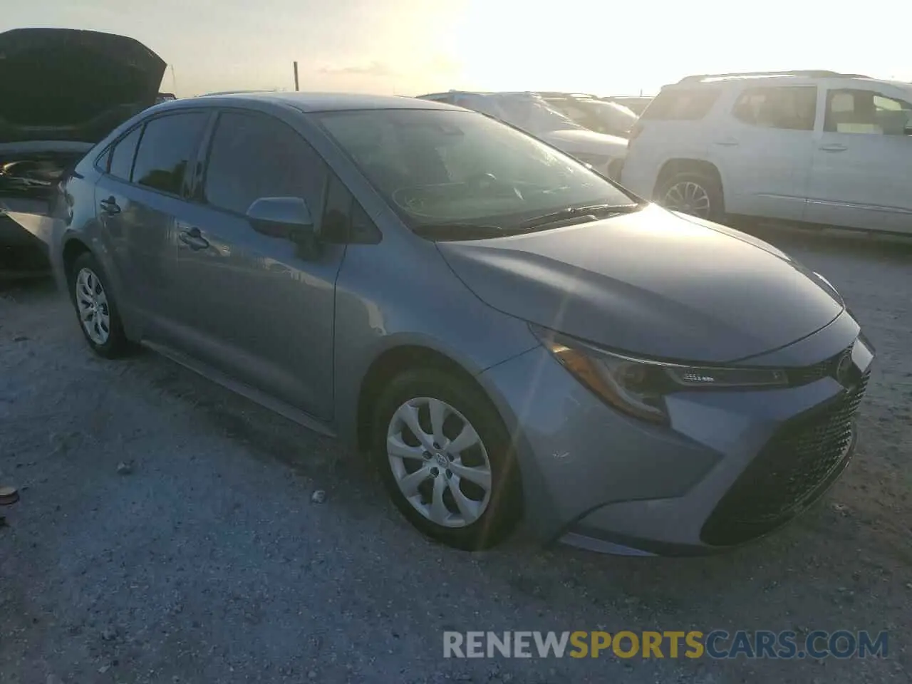 4 Фотография поврежденного автомобиля 5YFEPMAE5NP296844 TOYOTA COROLLA 2022