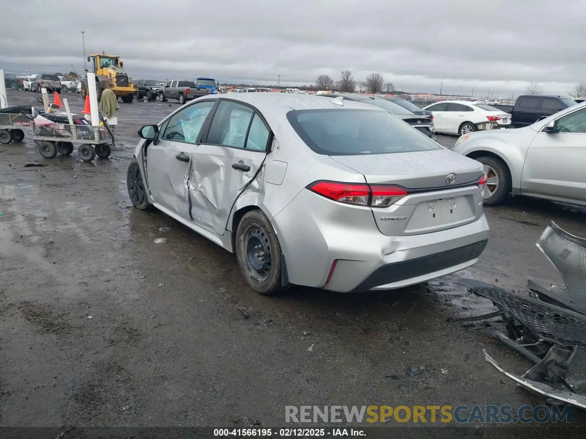 3 Фотография поврежденного автомобиля 5YFEPMAE5NP306370 TOYOTA COROLLA 2022