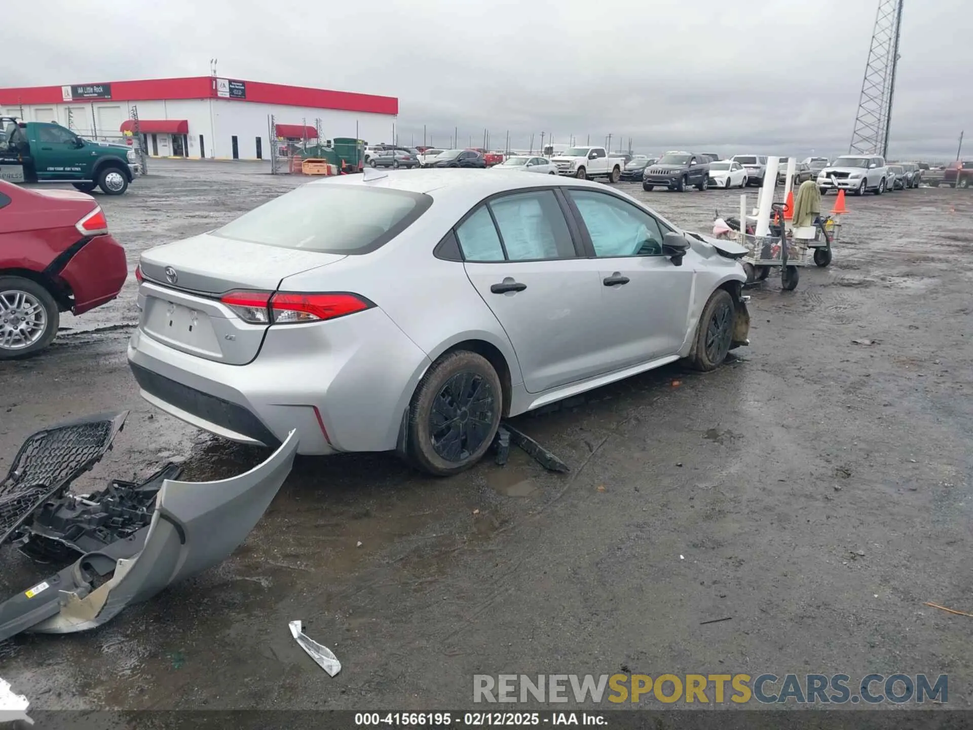 4 Фотография поврежденного автомобиля 5YFEPMAE5NP306370 TOYOTA COROLLA 2022