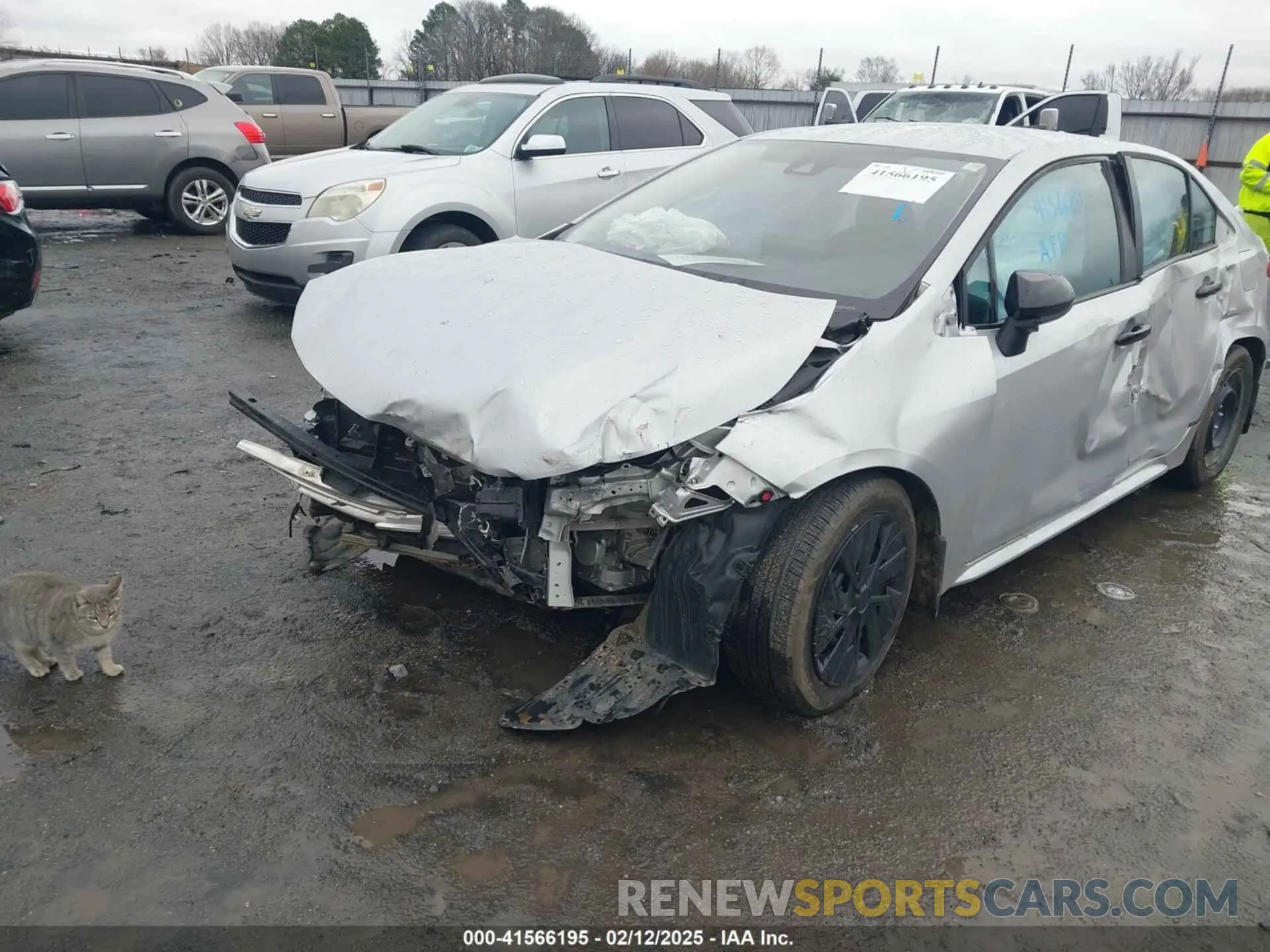 6 Фотография поврежденного автомобиля 5YFEPMAE5NP306370 TOYOTA COROLLA 2022