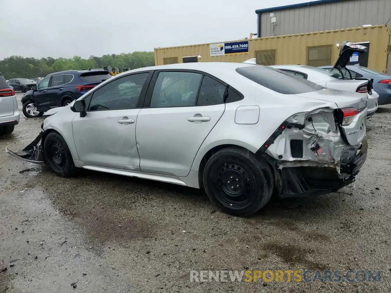 2 Photograph of a damaged car 5YFEPMAE5NP308460 TOYOTA COROLLA 2022