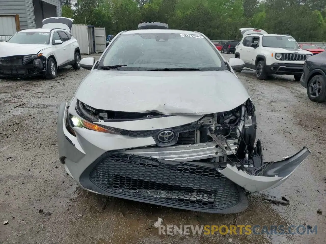 5 Photograph of a damaged car 5YFEPMAE5NP308460 TOYOTA COROLLA 2022