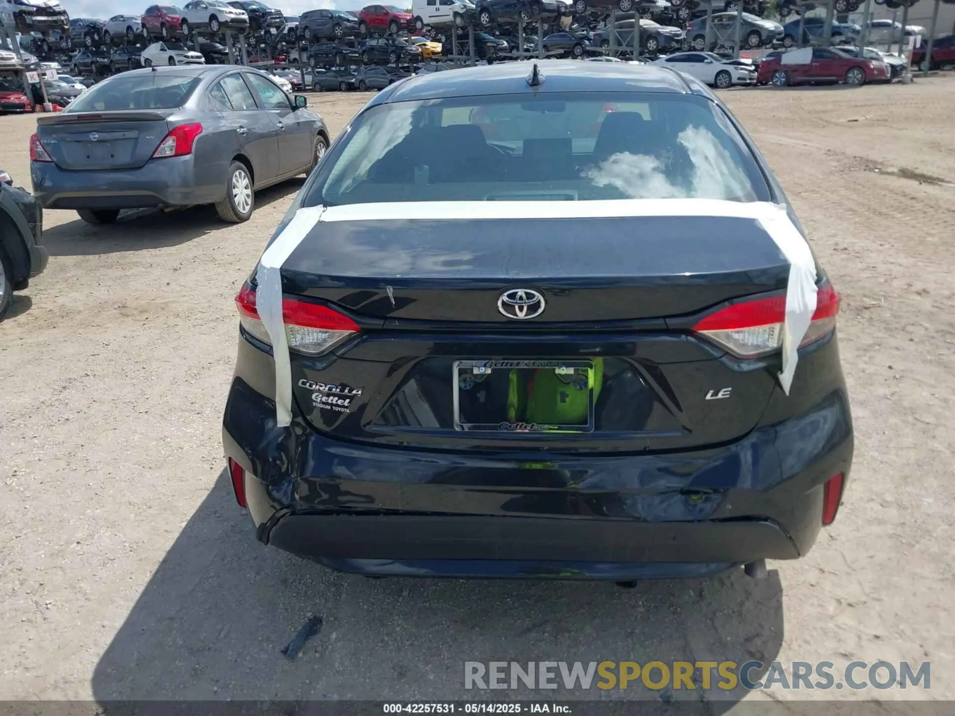 16 Photograph of a damaged car 5YFEPMAE5NP332337 TOYOTA COROLLA 2022