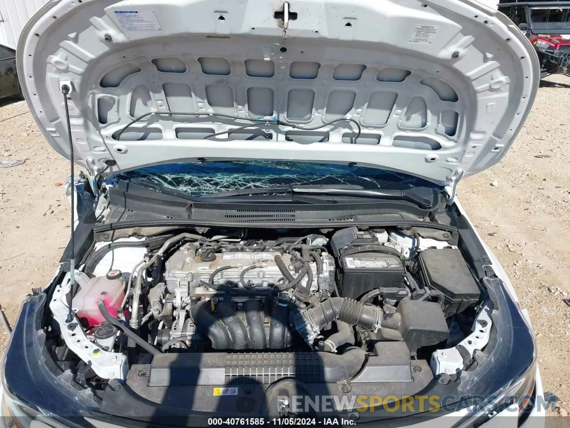 10 Photograph of a damaged car 5YFEPMAE5NP337280 TOYOTA COROLLA 2022
