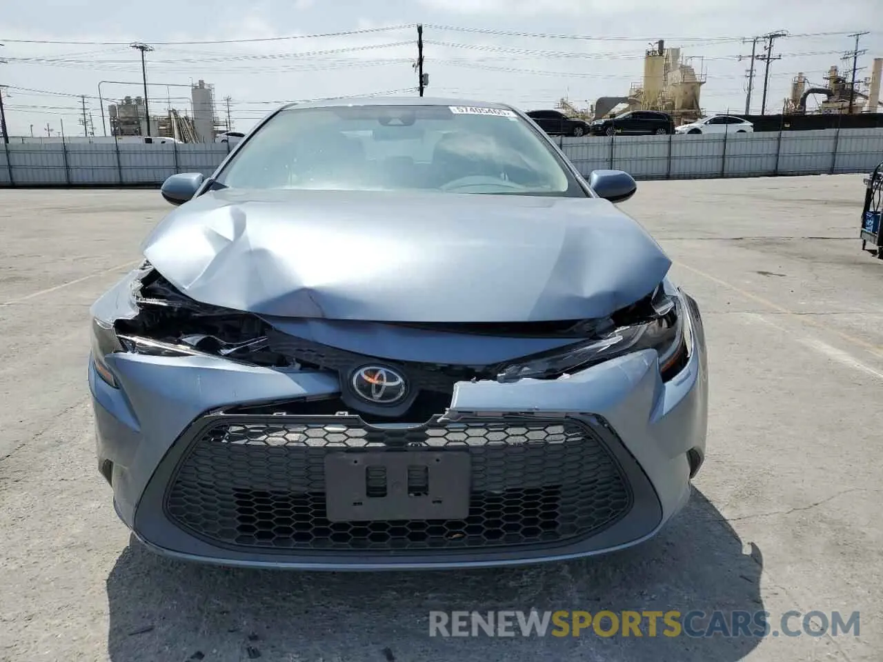 5 Фотография поврежденного автомобиля 5YFEPMAE5NP350286 TOYOTA COROLLA 2022