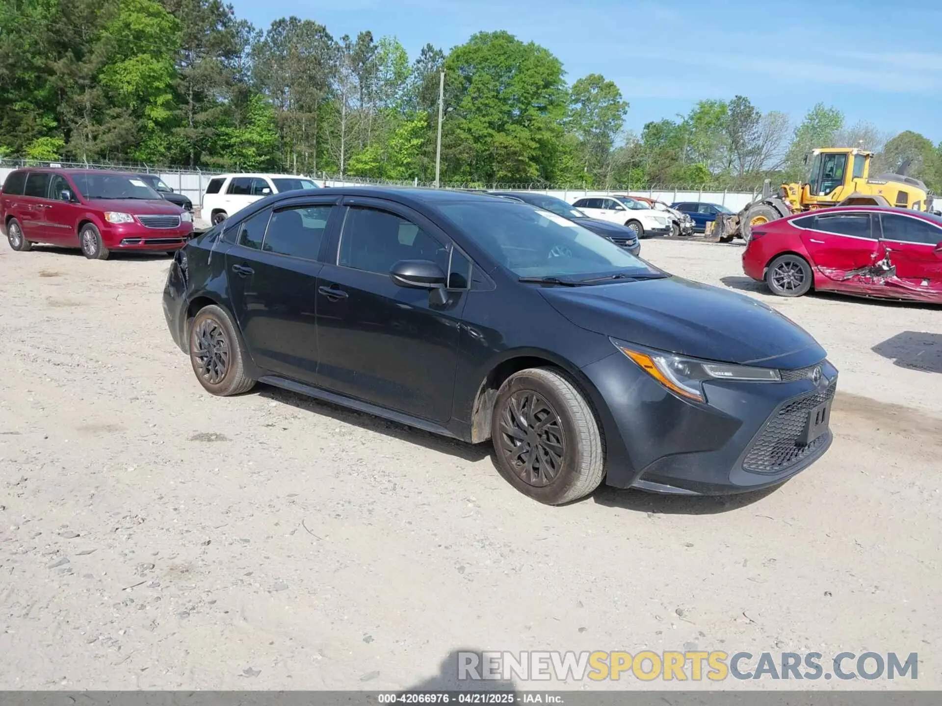 1 Photograph of a damaged car 5YFEPMAE5NP362745 TOYOTA COROLLA 2022