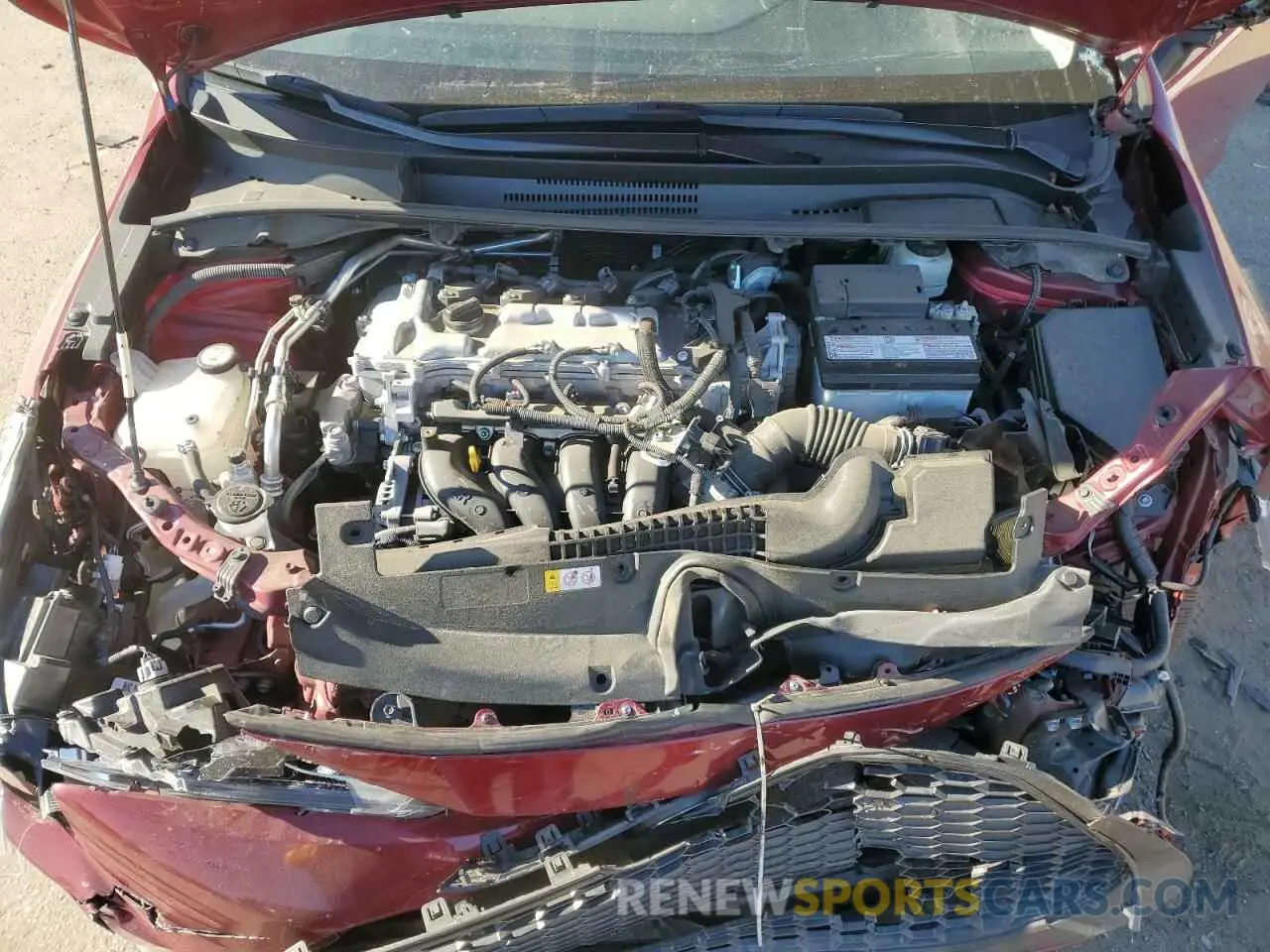 11 Photograph of a damaged car 5YFEPMAE5NP377214 TOYOTA COROLLA 2022