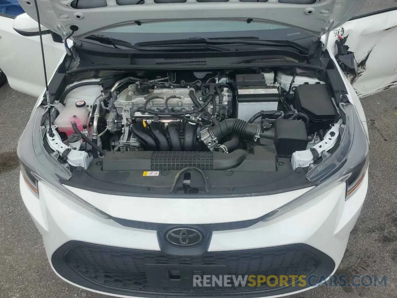 11 Фотография поврежденного автомобиля 5YFEPMAE5NP387760 TOYOTA COROLLA 2022