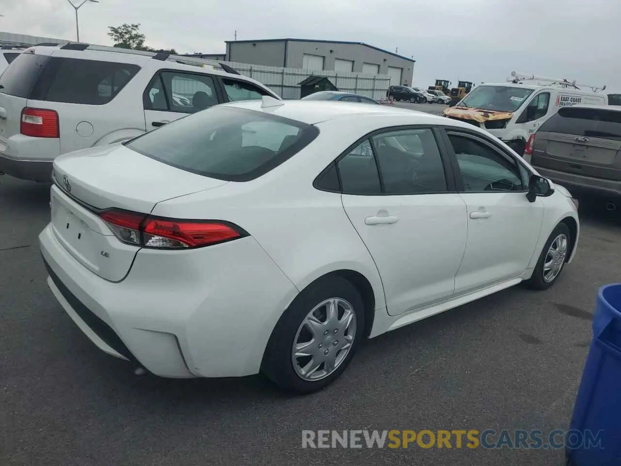 3 Фотография поврежденного автомобиля 5YFEPMAE5NP387760 TOYOTA COROLLA 2022