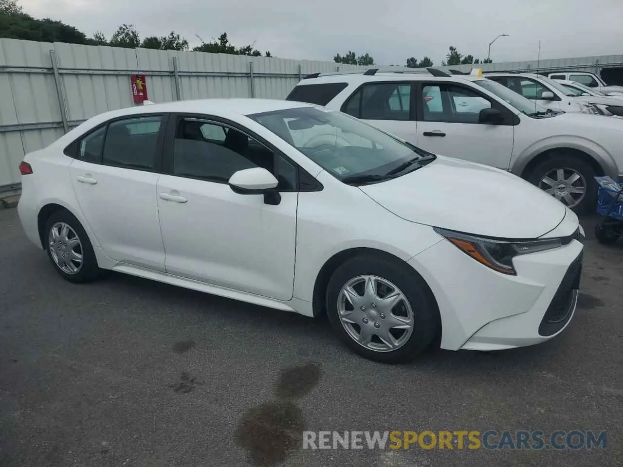 4 Фотография поврежденного автомобиля 5YFEPMAE5NP387760 TOYOTA COROLLA 2022