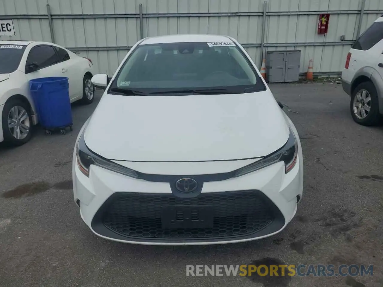 5 Фотография поврежденного автомобиля 5YFEPMAE5NP387760 TOYOTA COROLLA 2022