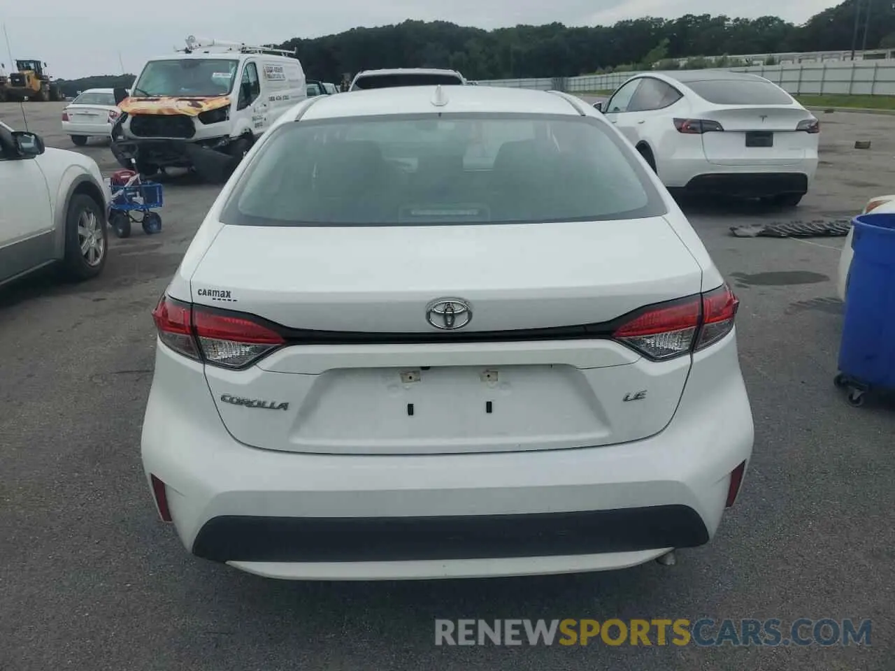 6 Фотография поврежденного автомобиля 5YFEPMAE5NP387760 TOYOTA COROLLA 2022