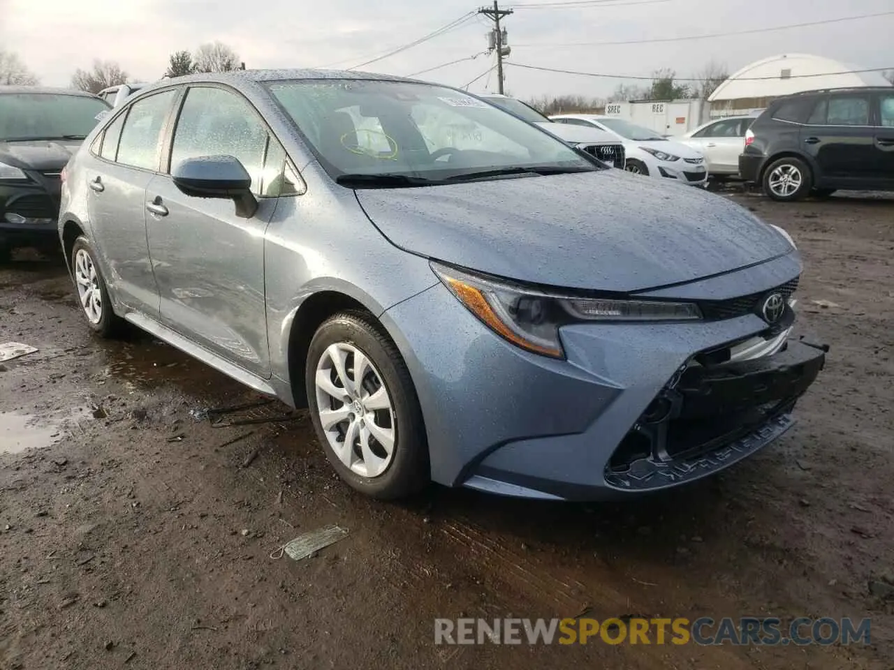1 Photograph of a damaged car 5YFEPMAE6NP274187 TOYOTA COROLLA 2022