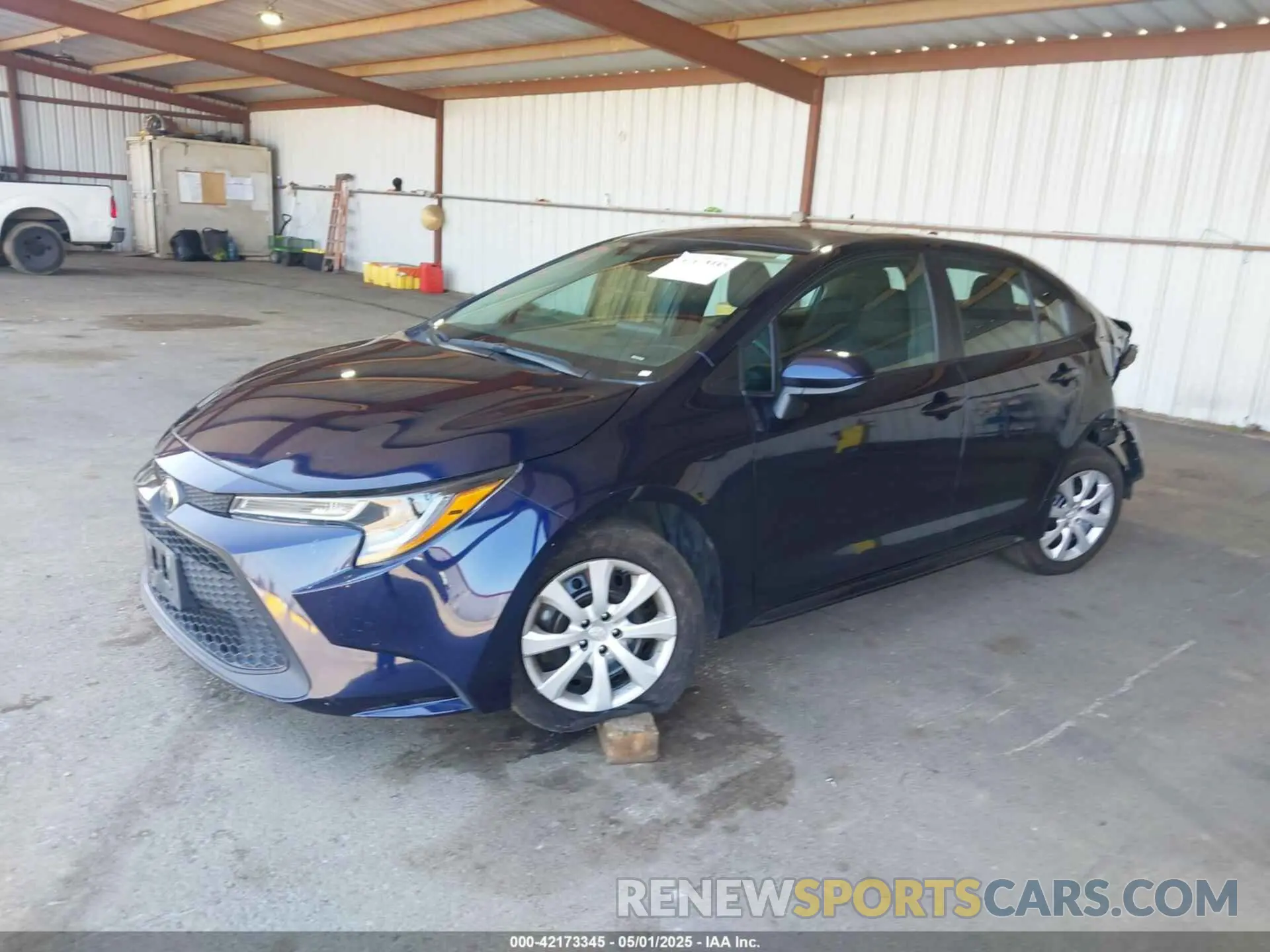 2 Фотография поврежденного автомобиля 5YFEPMAE6NP276876 TOYOTA COROLLA 2022