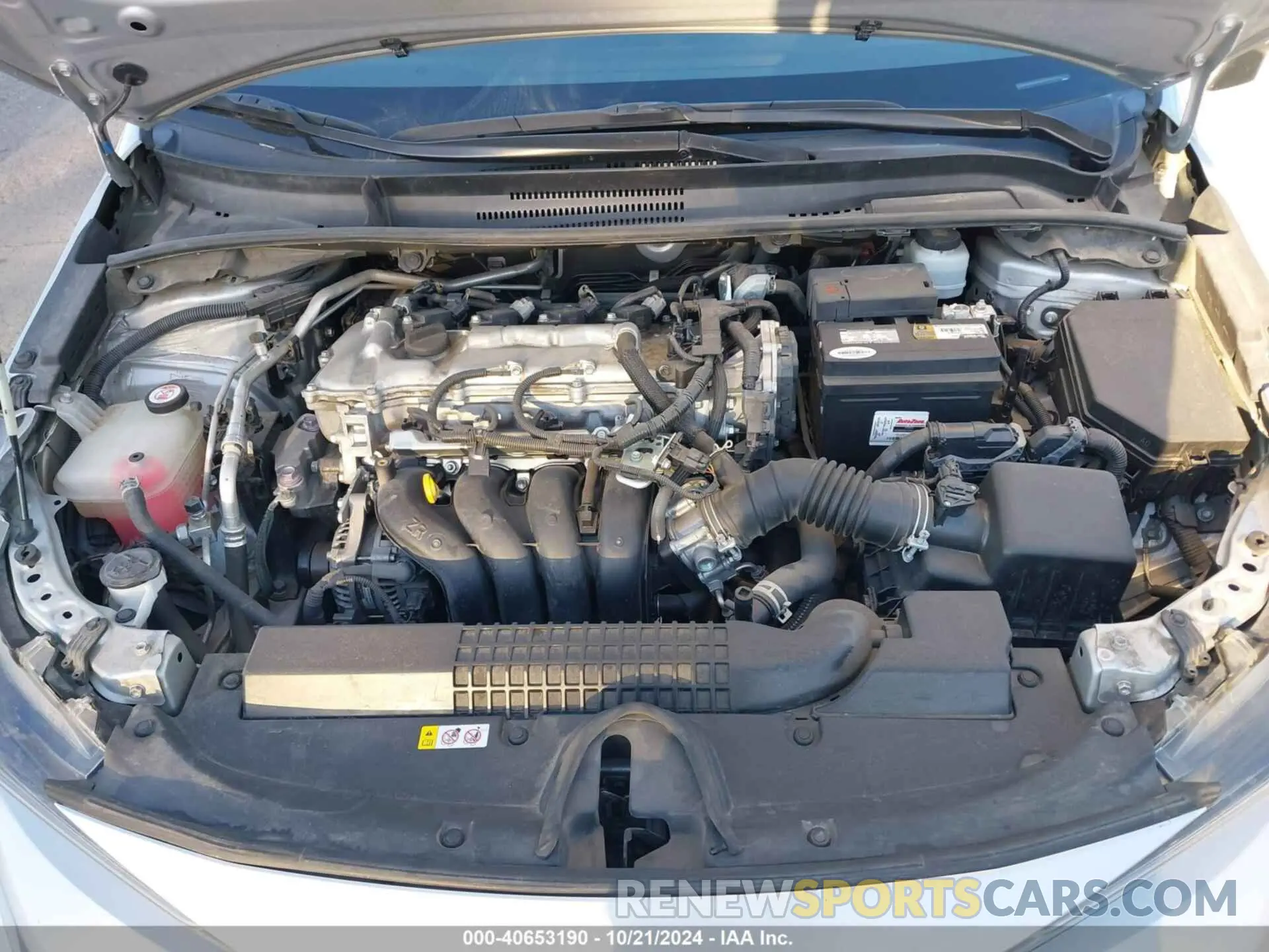 10 Фотография поврежденного автомобиля 5YFEPMAE6NP278949 TOYOTA COROLLA 2022