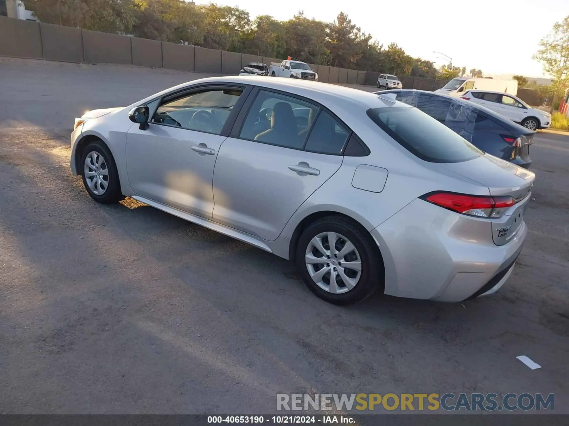3 Фотография поврежденного автомобиля 5YFEPMAE6NP278949 TOYOTA COROLLA 2022