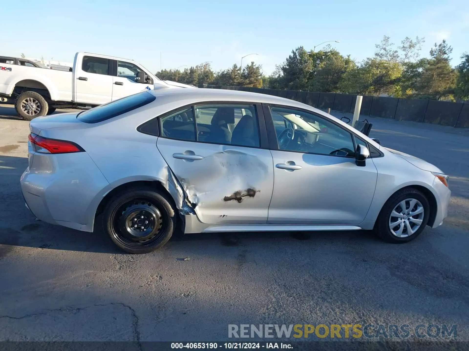 6 Фотография поврежденного автомобиля 5YFEPMAE6NP278949 TOYOTA COROLLA 2022