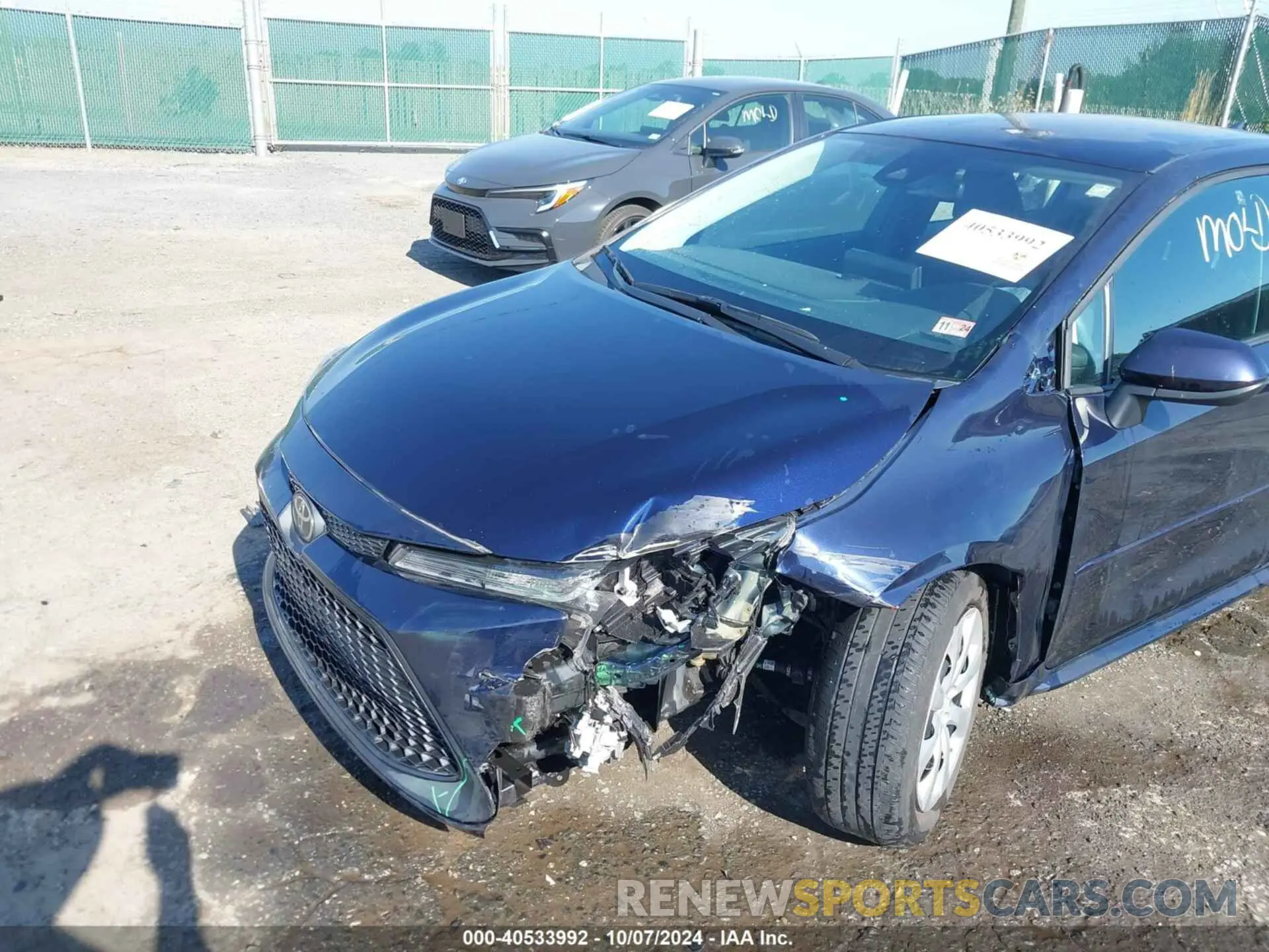 6 Фотография поврежденного автомобиля 5YFEPMAE6NP288204 TOYOTA COROLLA 2022