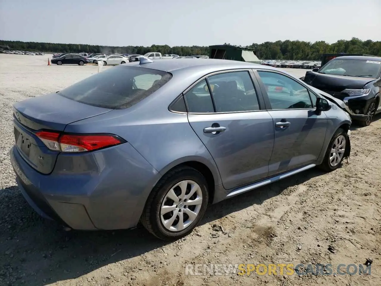 3 Фотография поврежденного автомобиля 5YFEPMAE6NP306250 TOYOTA COROLLA 2022
