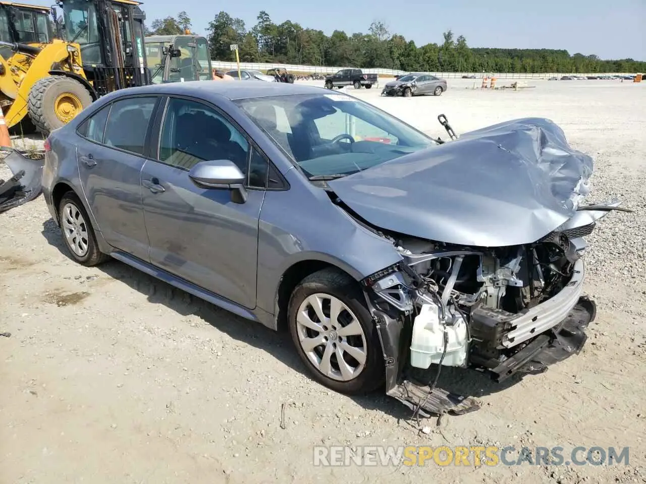 4 Фотография поврежденного автомобиля 5YFEPMAE6NP306250 TOYOTA COROLLA 2022