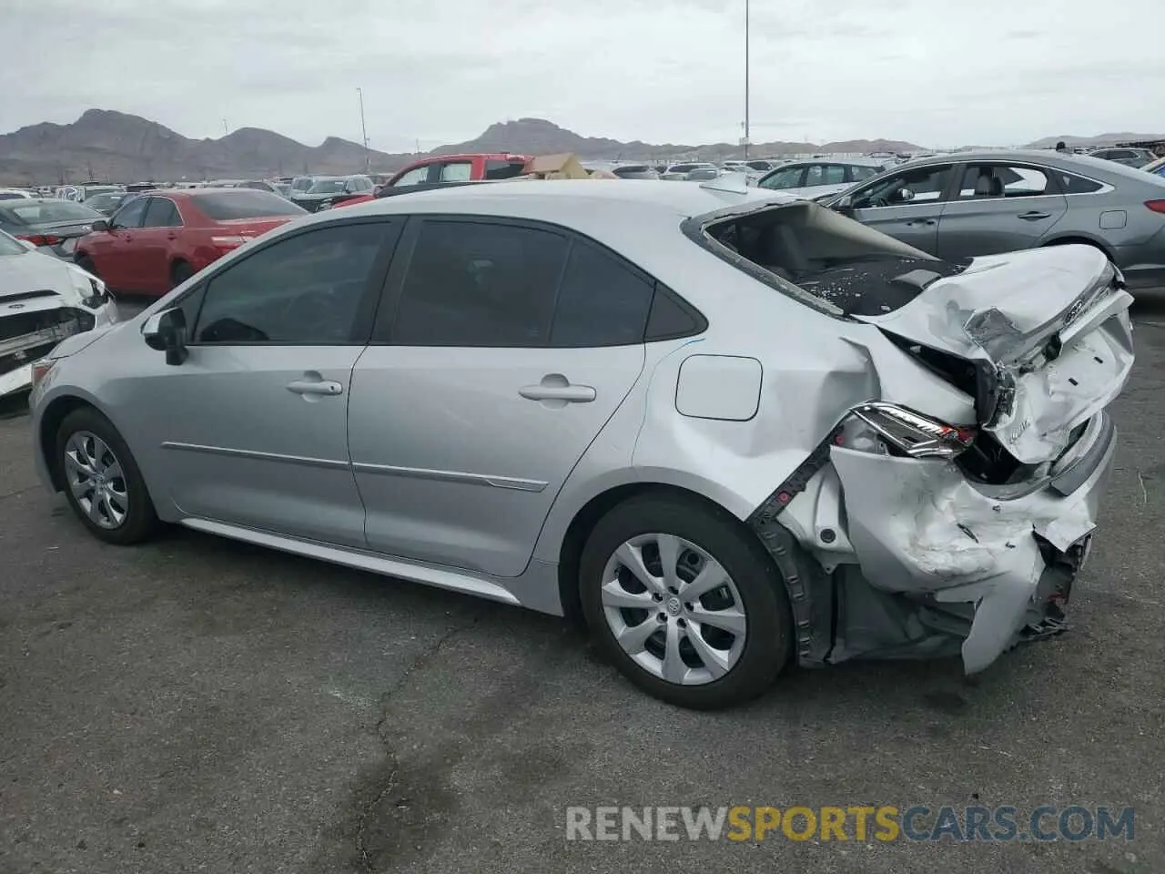 2 Фотография поврежденного автомобиля 5YFEPMAE6NP311416 TOYOTA COROLLA 2022