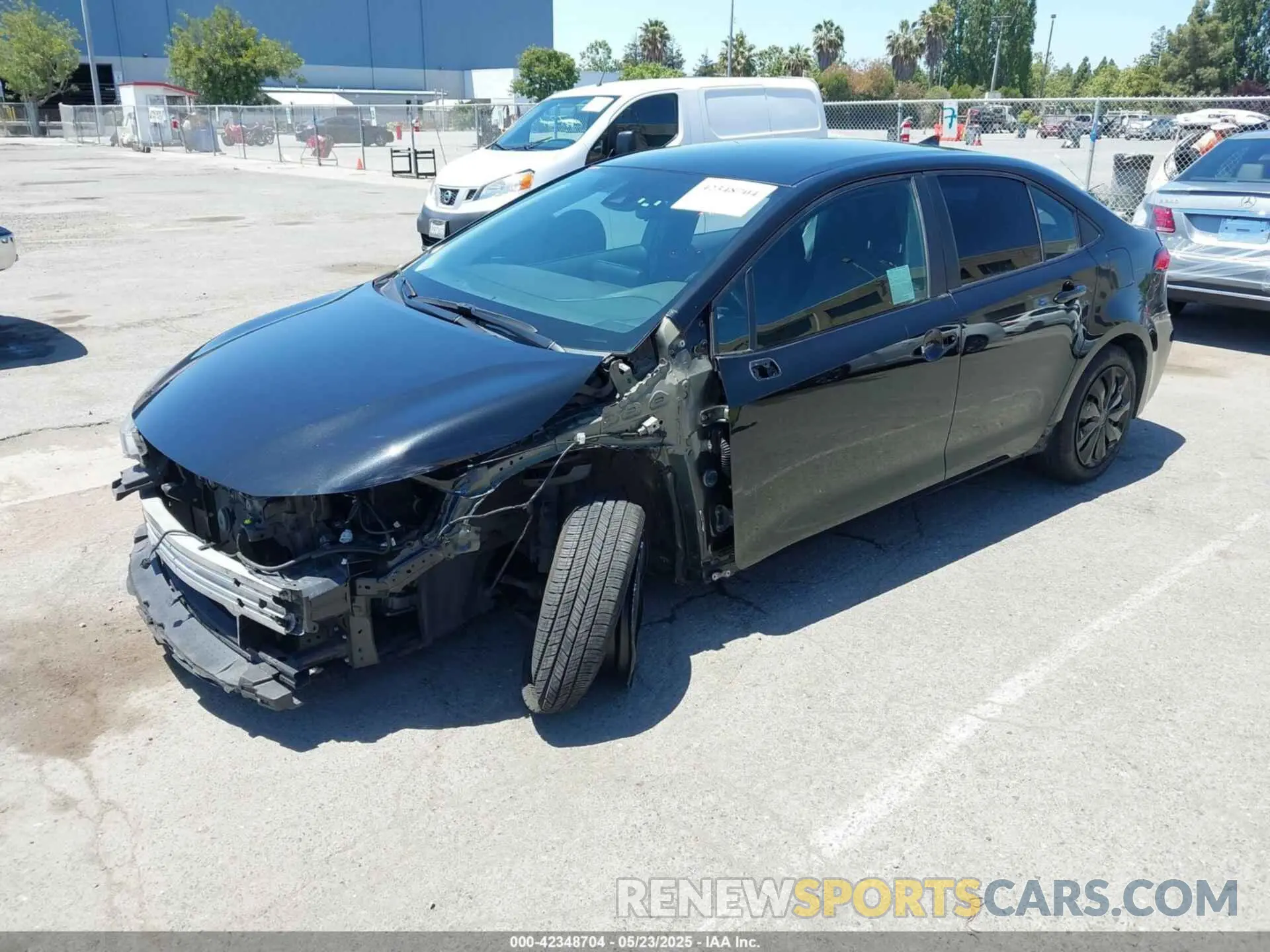 2 Фотография поврежденного автомобиля 5YFEPMAE6NP327387 TOYOTA COROLLA 2022