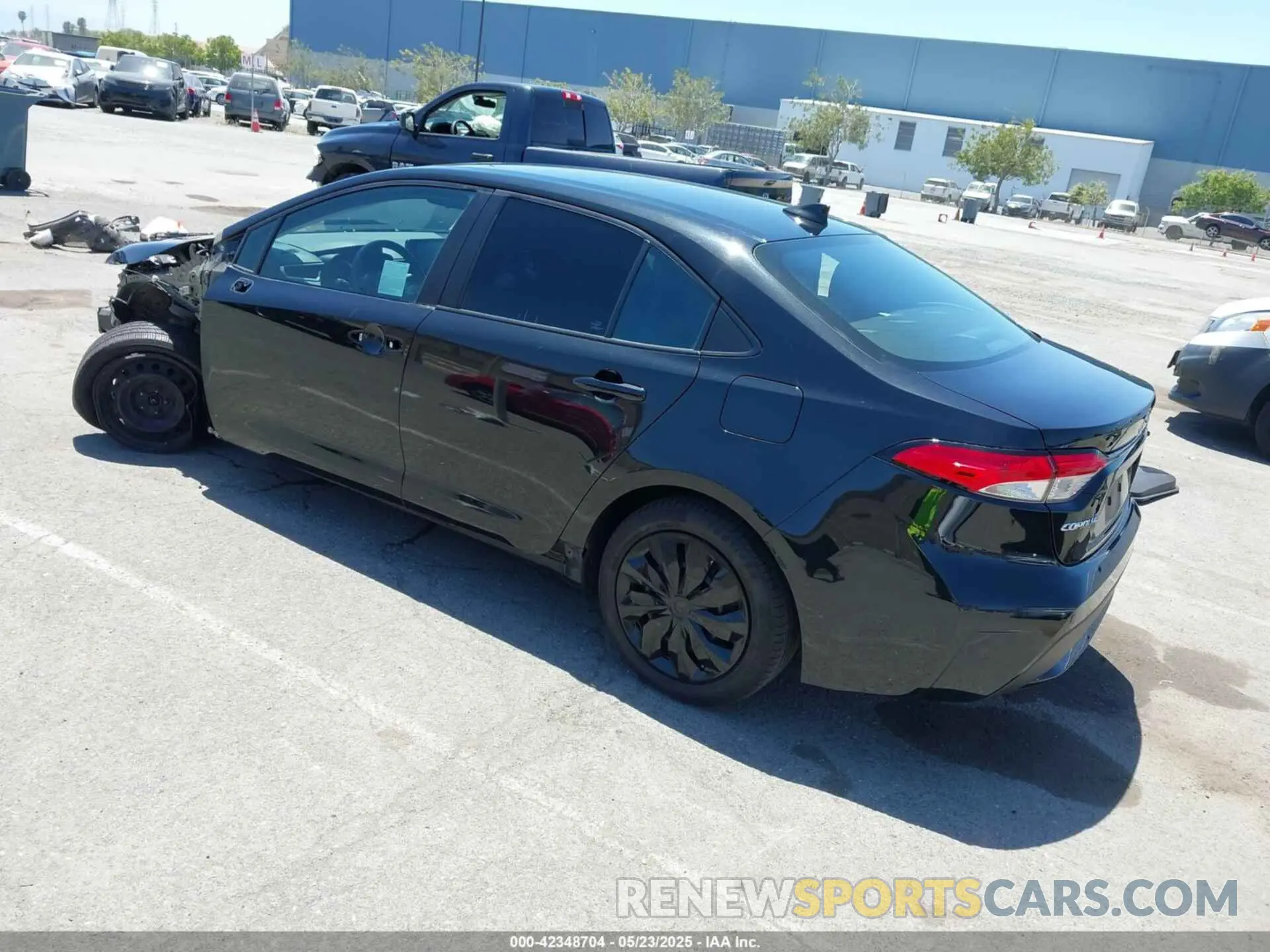 3 Фотография поврежденного автомобиля 5YFEPMAE6NP327387 TOYOTA COROLLA 2022