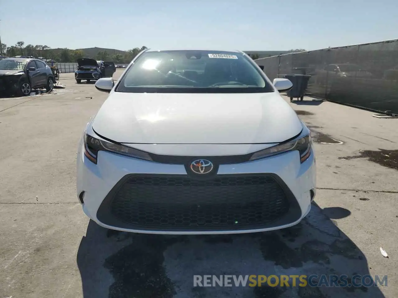 5 Photograph of a damaged car 5YFEPMAE6NP336543 TOYOTA COROLLA 2022