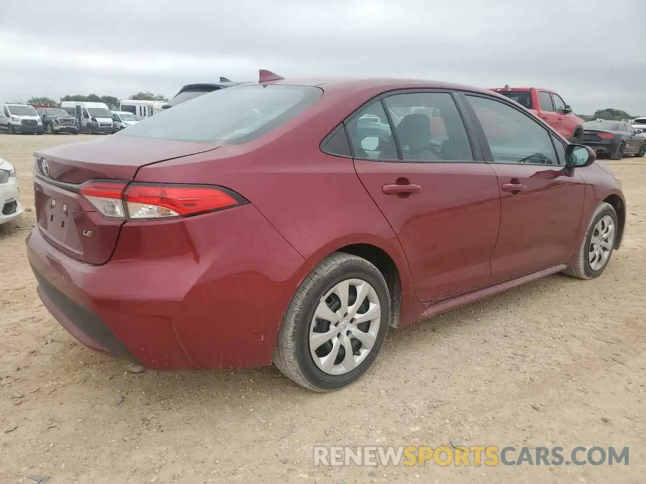 3 Фотография поврежденного автомобиля 5YFEPMAE6NP341385 TOYOTA COROLLA 2022