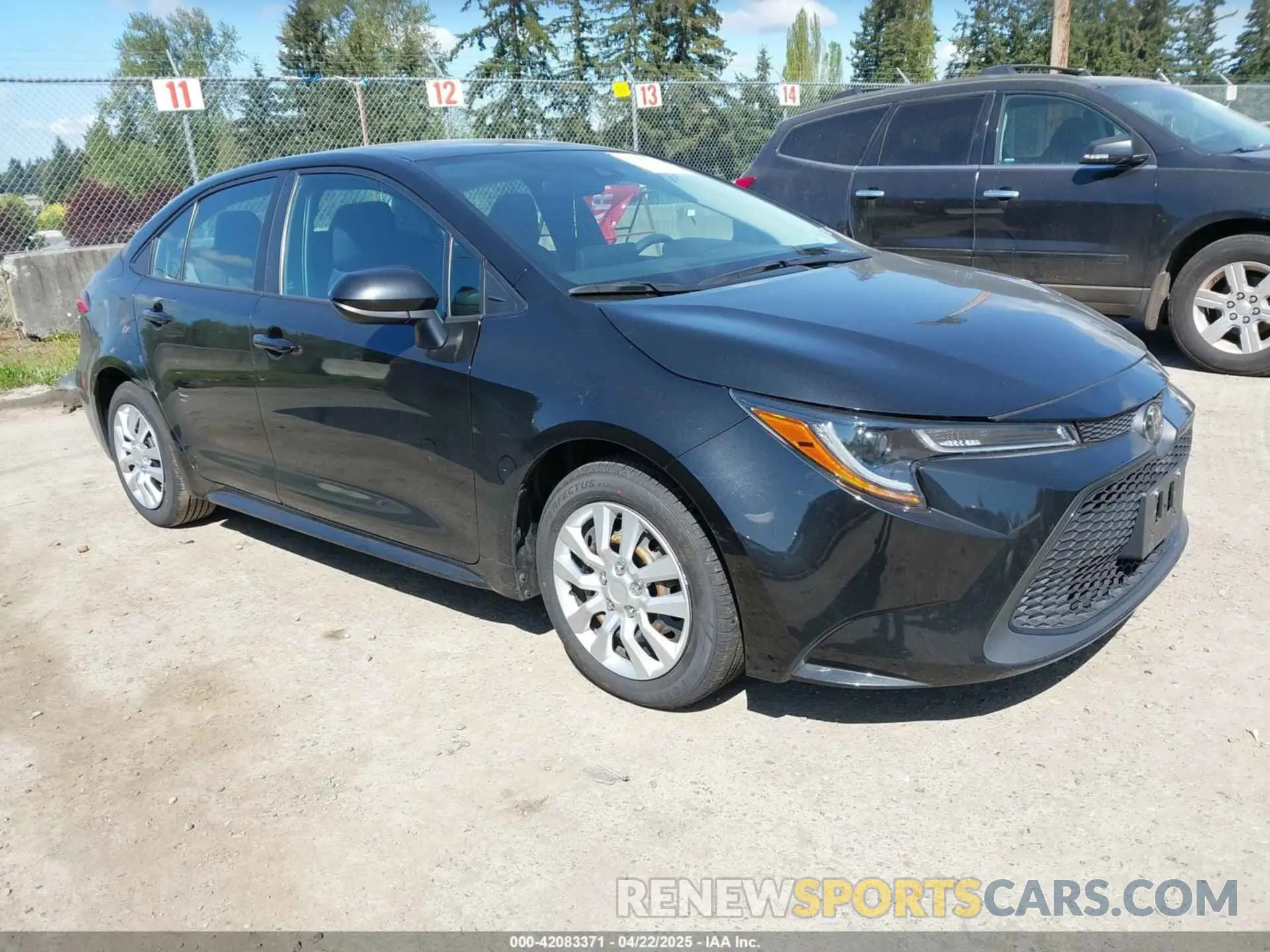 1 Photograph of a damaged car 5YFEPMAE6NP341743 TOYOTA COROLLA 2022