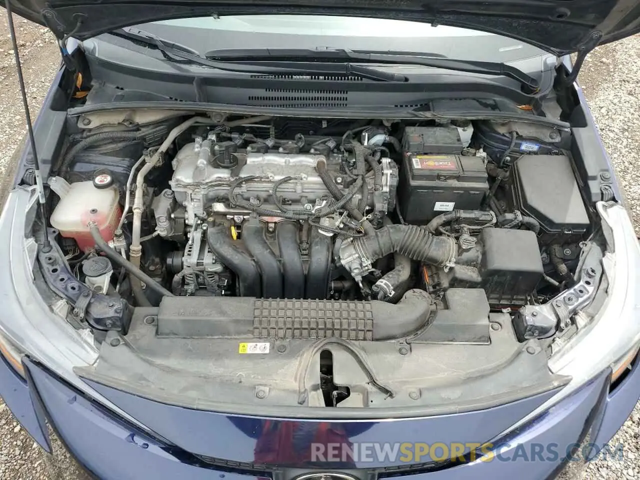11 Фотография поврежденного автомобиля 5YFEPMAE6NP343993 TOYOTA COROLLA 2022