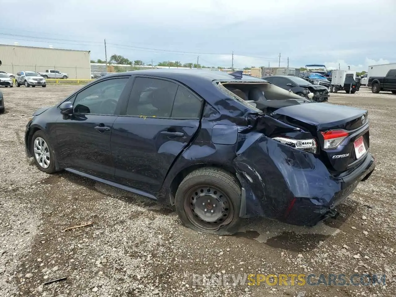 2 Фотография поврежденного автомобиля 5YFEPMAE6NP343993 TOYOTA COROLLA 2022