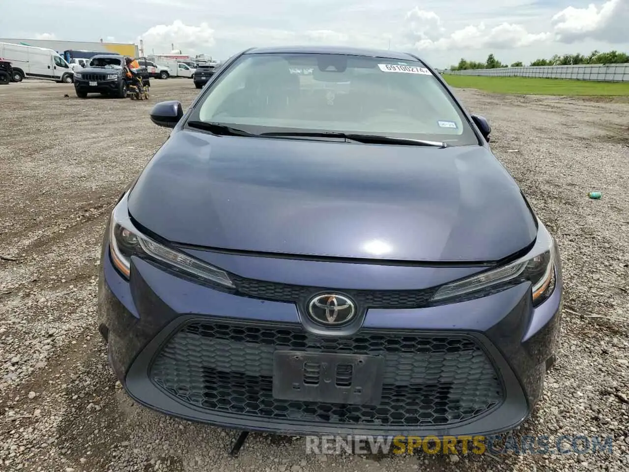 5 Фотография поврежденного автомобиля 5YFEPMAE6NP343993 TOYOTA COROLLA 2022