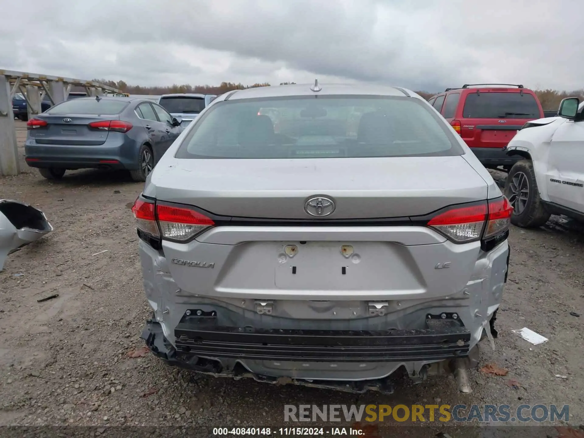 16 Photograph of a damaged car 5YFEPMAE6NP345114 TOYOTA COROLLA 2022