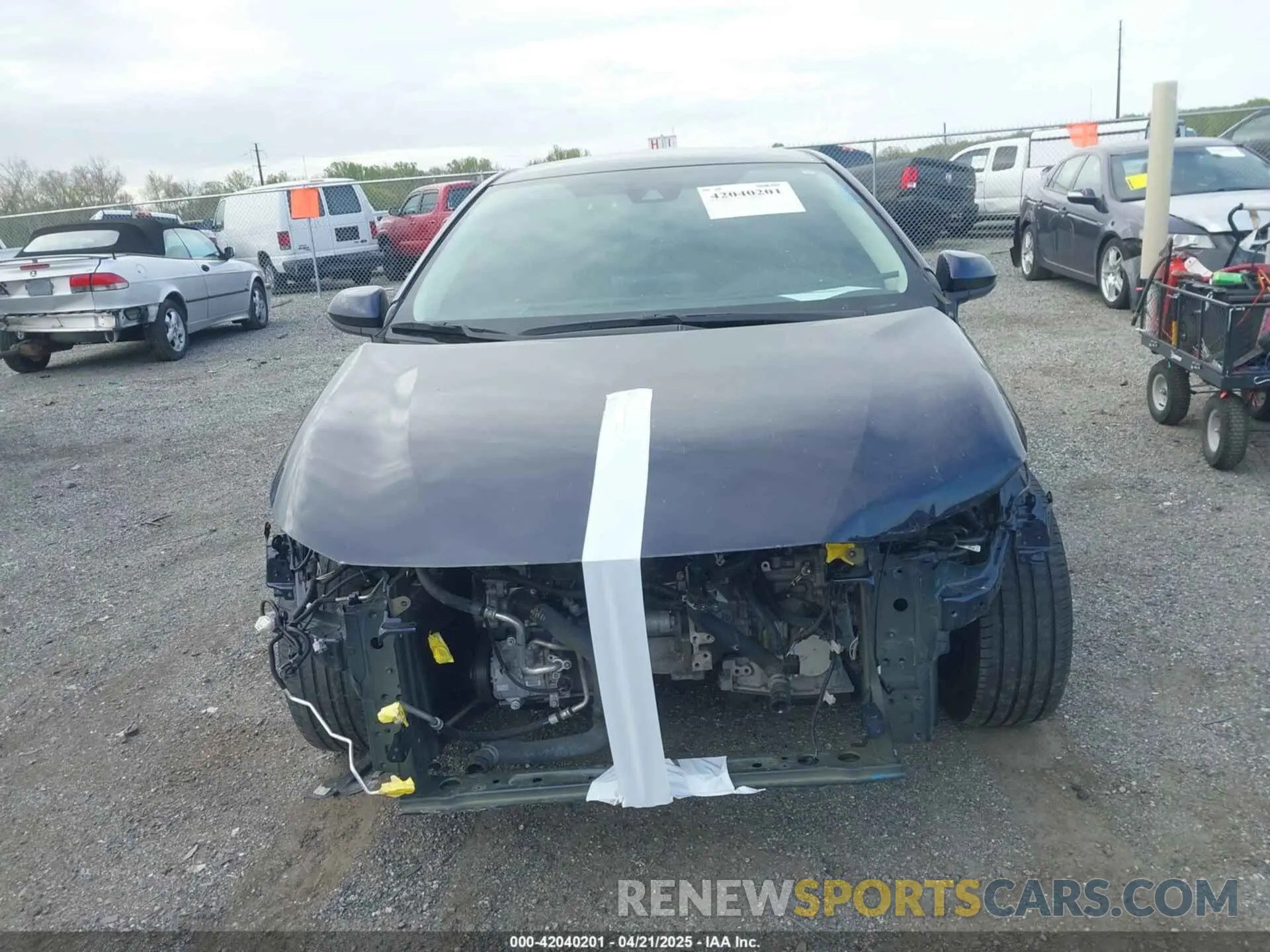 12 Фотография поврежденного автомобиля 5YFEPMAE6NP347039 TOYOTA COROLLA 2022