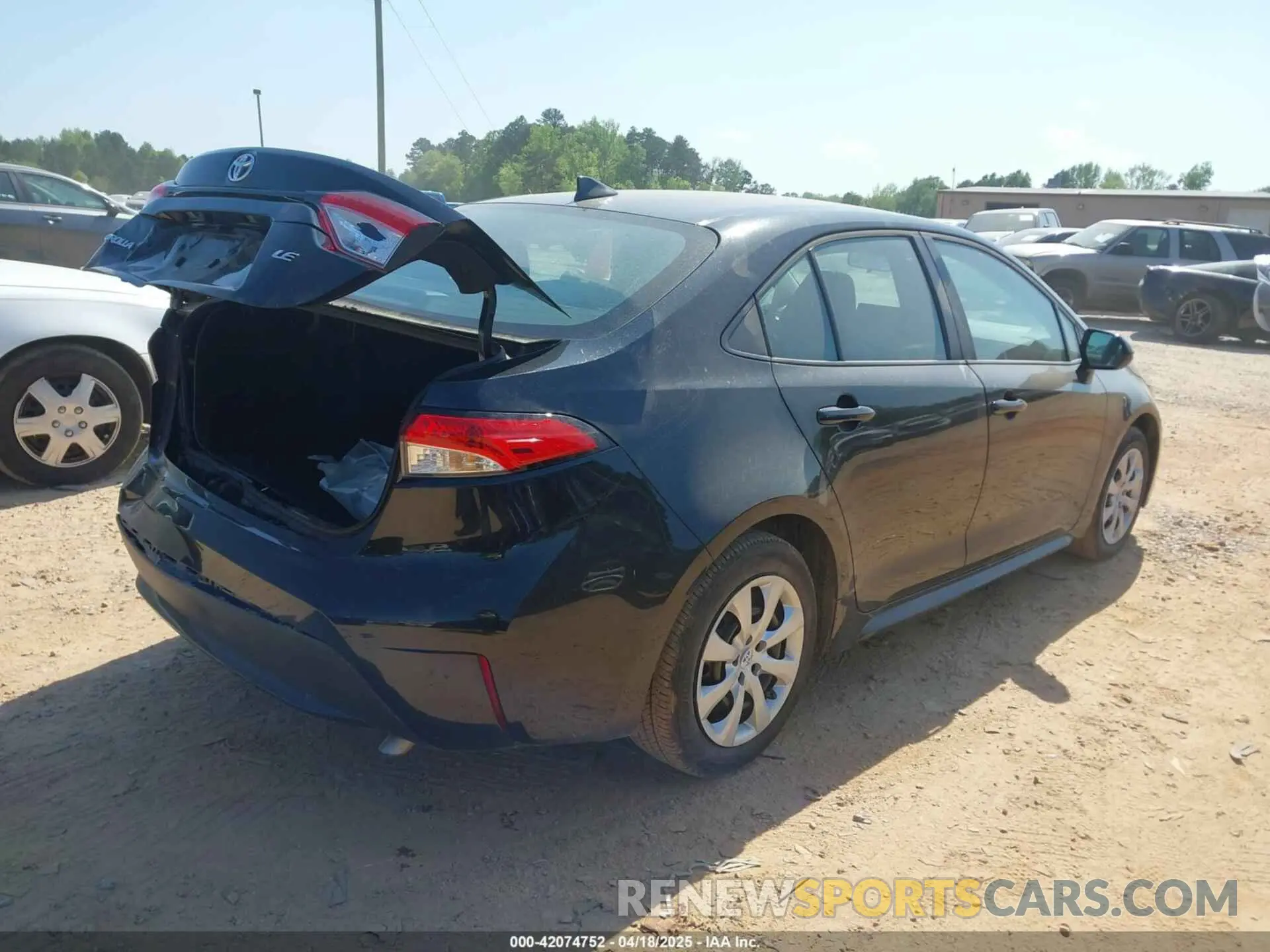 4 Фотография поврежденного автомобиля 5YFEPMAE6NP360972 TOYOTA COROLLA 2022