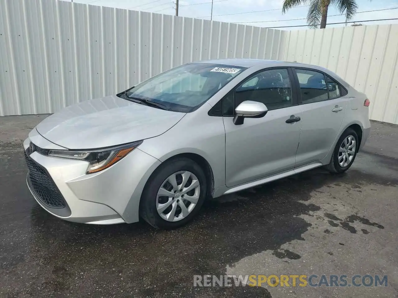 1 Photograph of a damaged car 5YFEPMAE6NP364469 TOYOTA COROLLA 2022