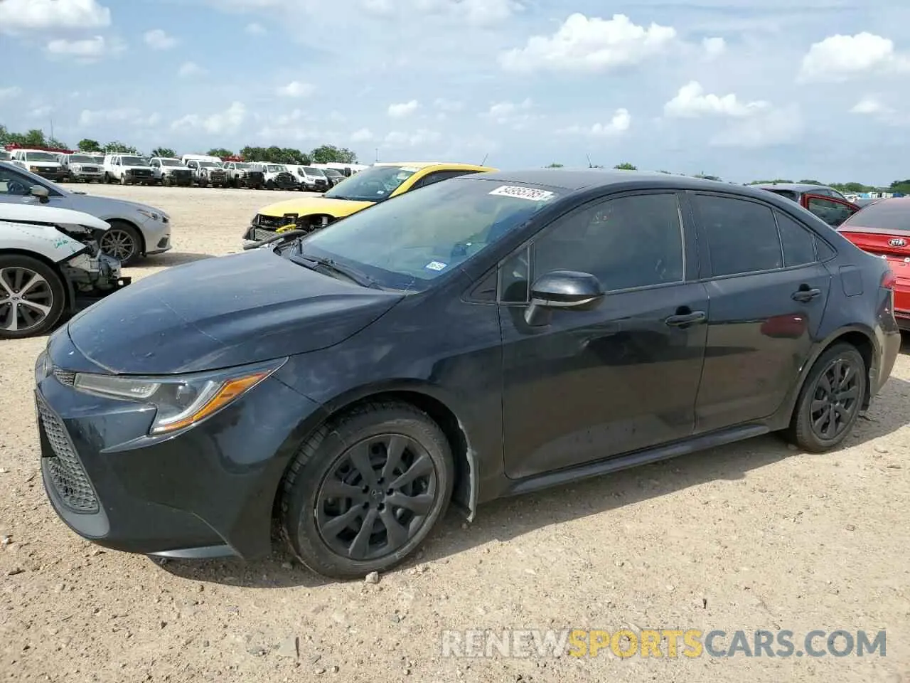1 Photograph of a damaged car 5YFEPMAE6NP368618 TOYOTA COROLLA 2022