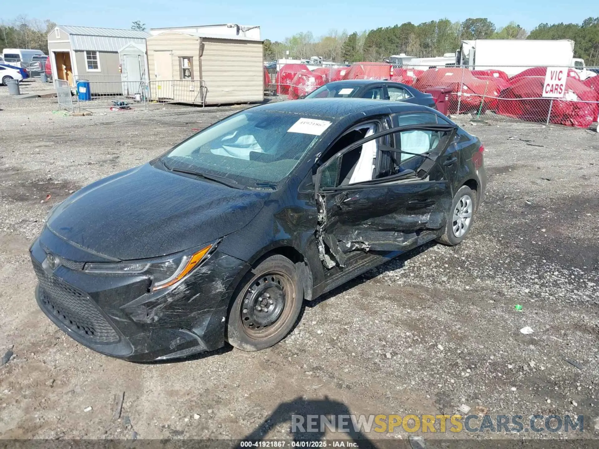 2 Фотография поврежденного автомобиля 5YFEPMAE6NP369400 TOYOTA COROLLA 2022
