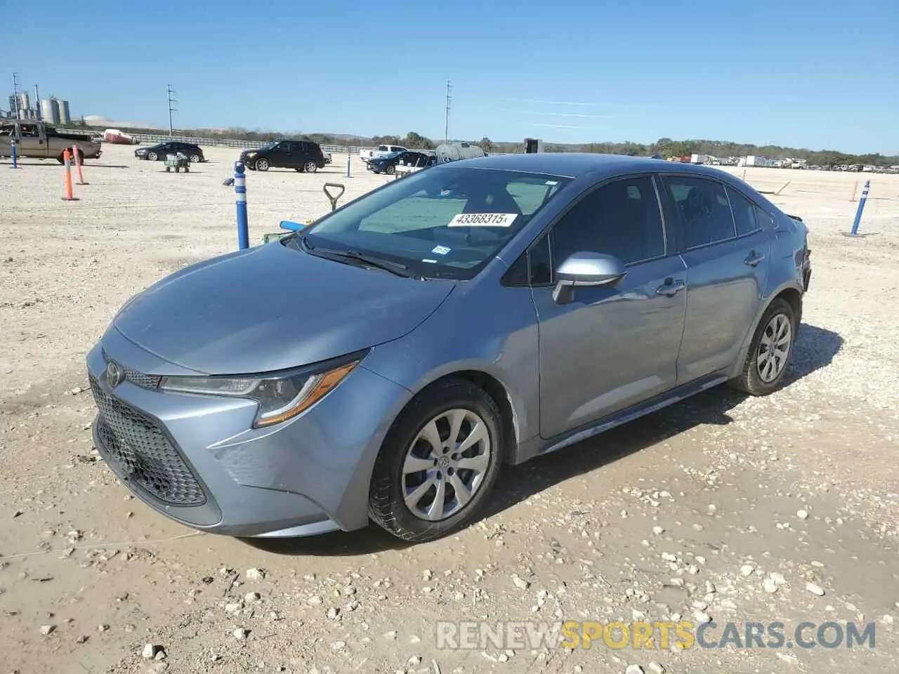 1 Photograph of a damaged car 5YFEPMAE6NP385791 TOYOTA COROLLA 2022